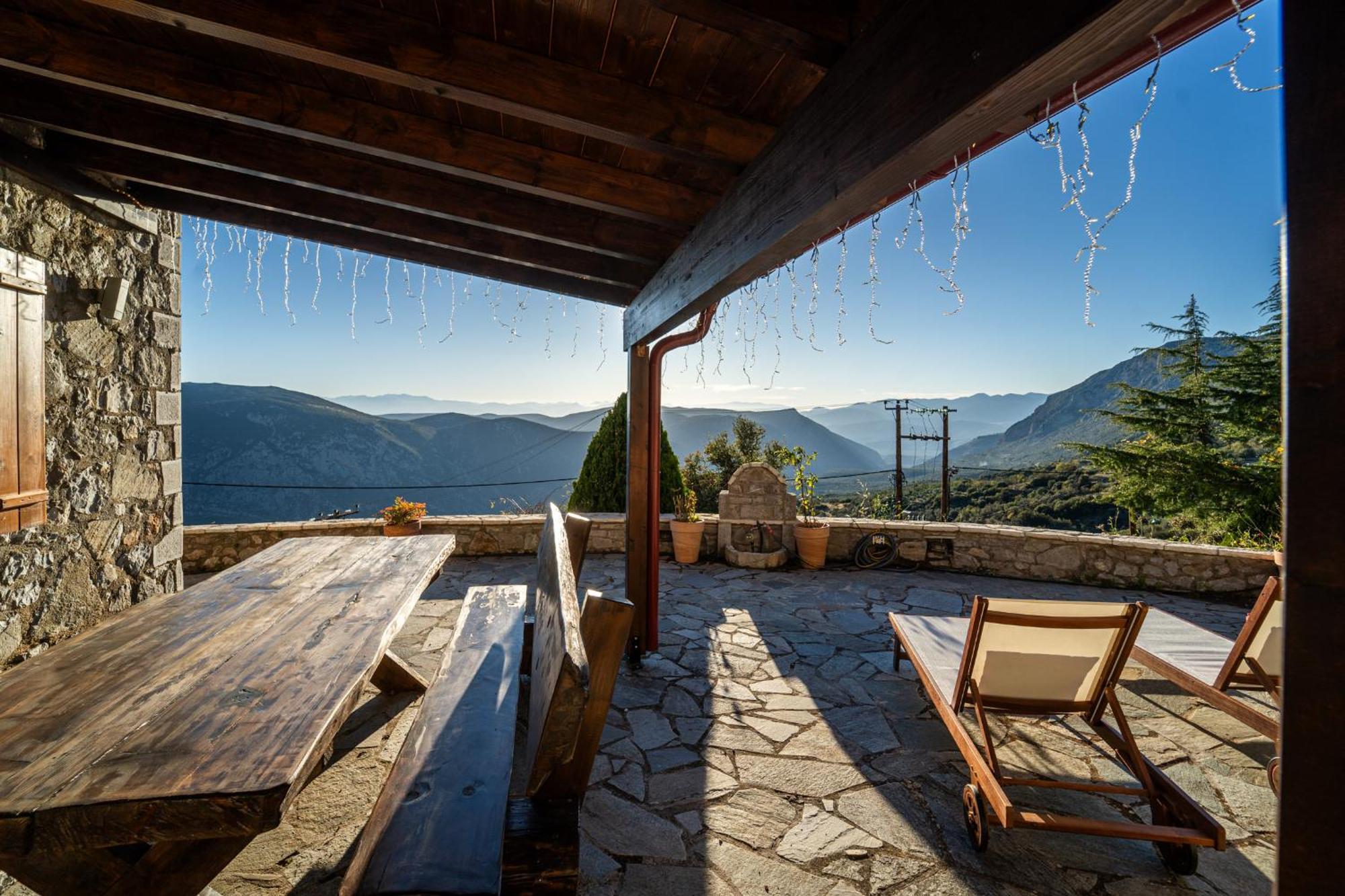 Rock Dandy Deluxe Chalet In Arachova - Delphi, Sauna, Prv Parking, Amazing View Εξωτερικό φωτογραφία
