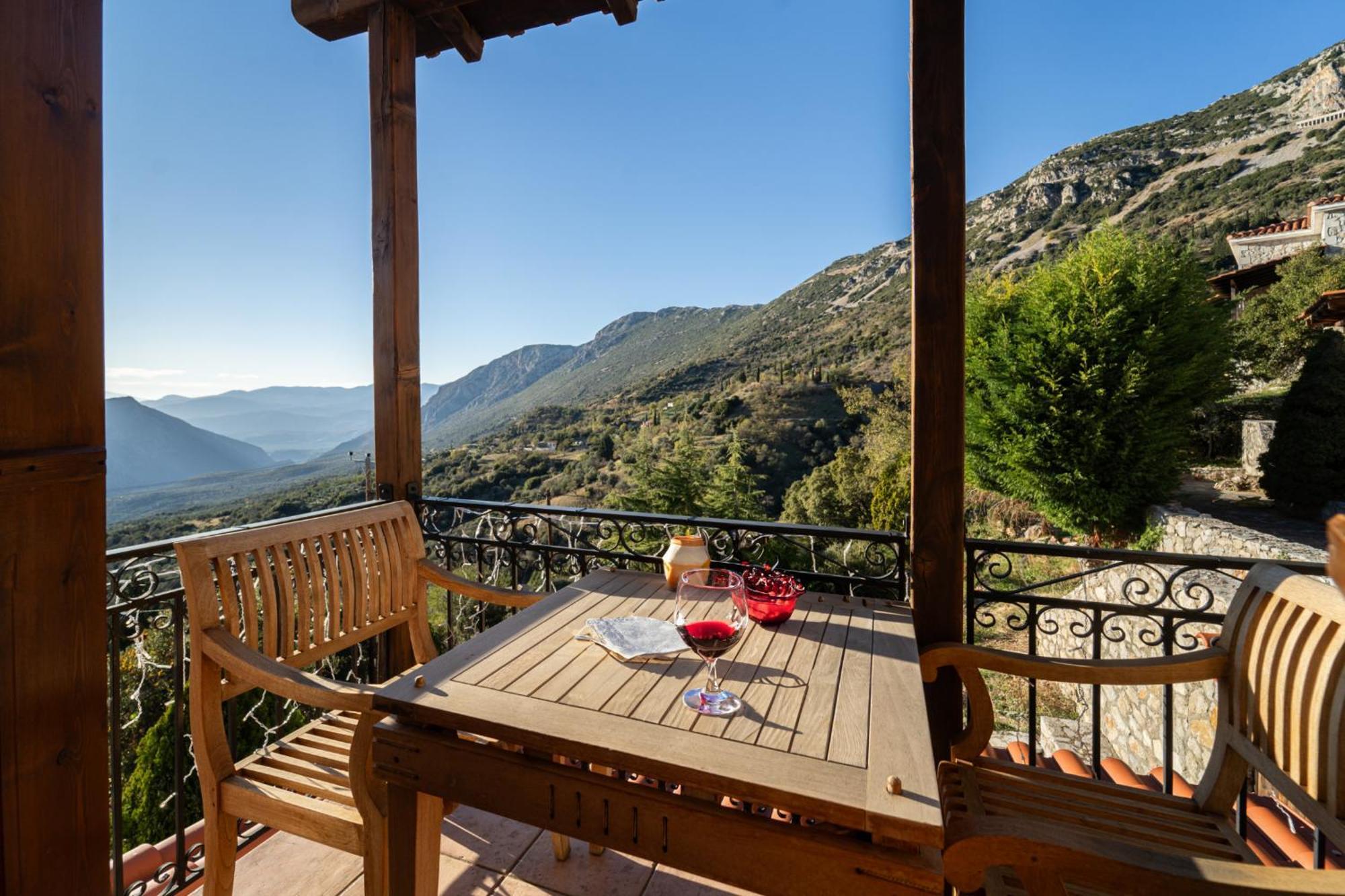 Rock Dandy Deluxe Chalet In Arachova - Delphi, Sauna, Prv Parking, Amazing View Εξωτερικό φωτογραφία