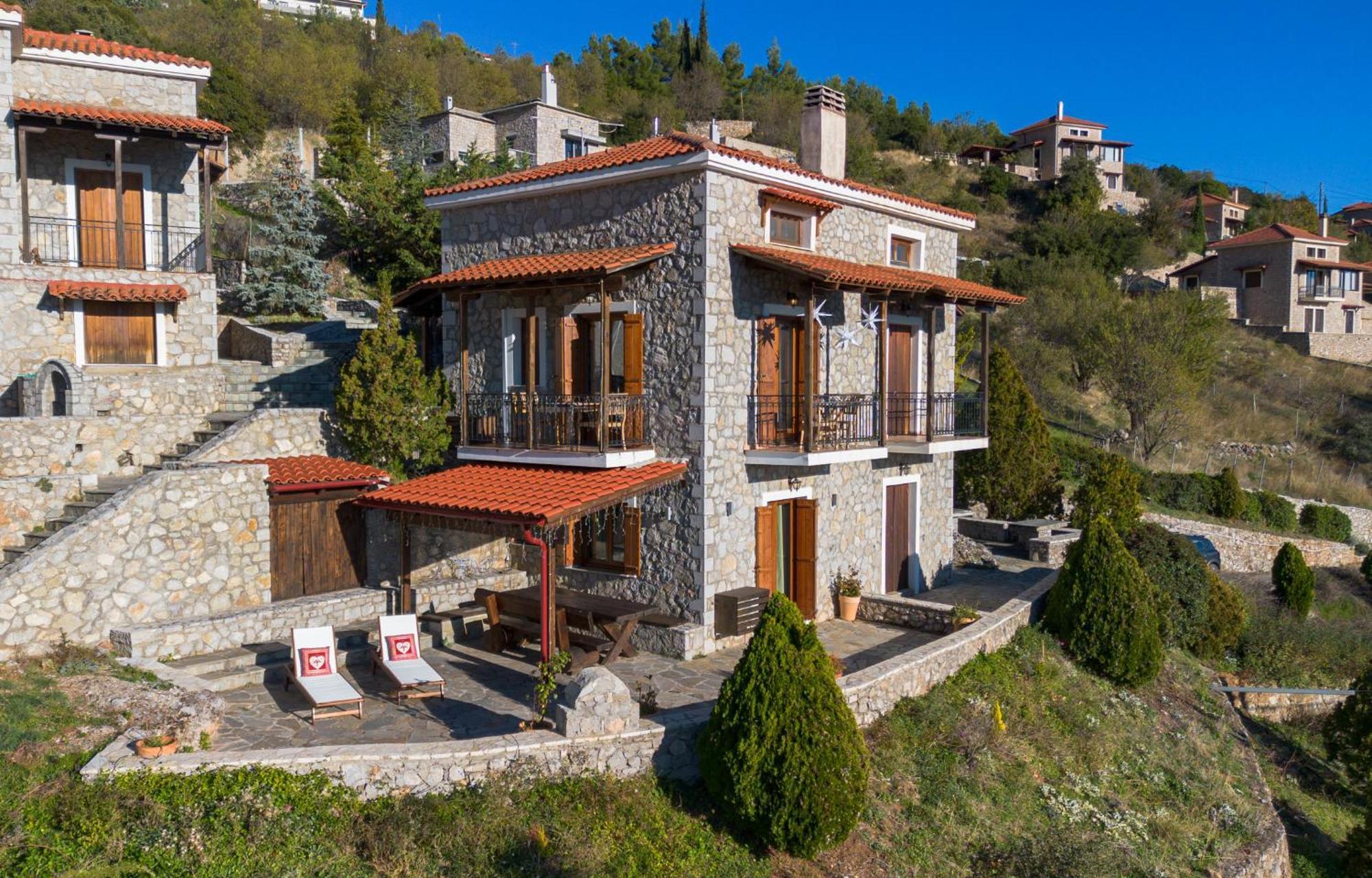 Rock Dandy Deluxe Chalet In Arachova - Delphi, Sauna, Prv Parking, Amazing View Εξωτερικό φωτογραφία