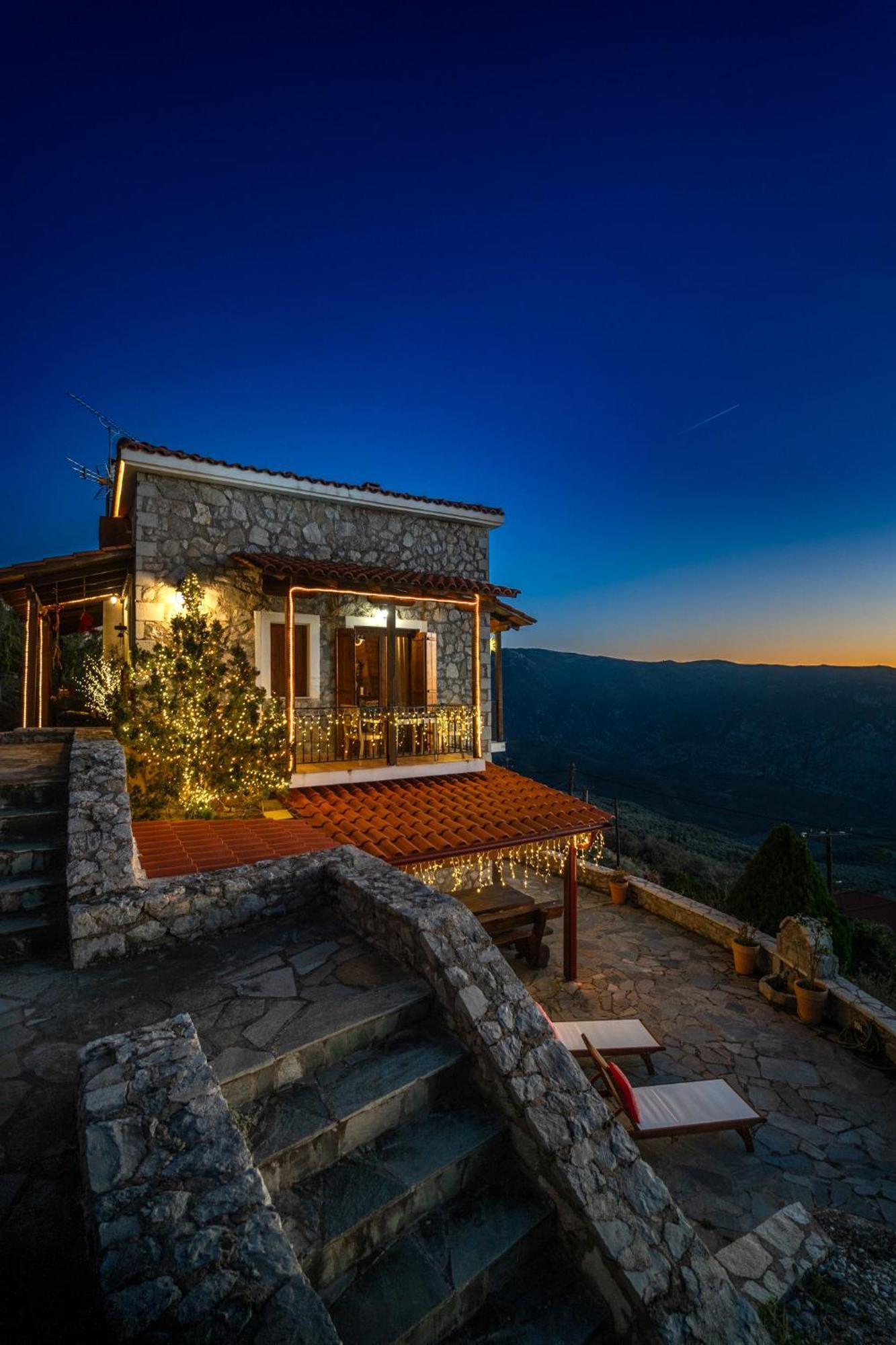 Rock Dandy Deluxe Chalet In Arachova - Delphi, Sauna, Prv Parking, Amazing View Εξωτερικό φωτογραφία