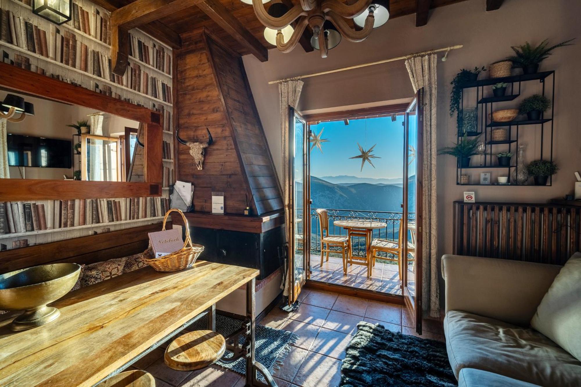 Rock Dandy Deluxe Chalet In Arachova - Delphi, Sauna, Prv Parking, Amazing View Εξωτερικό φωτογραφία