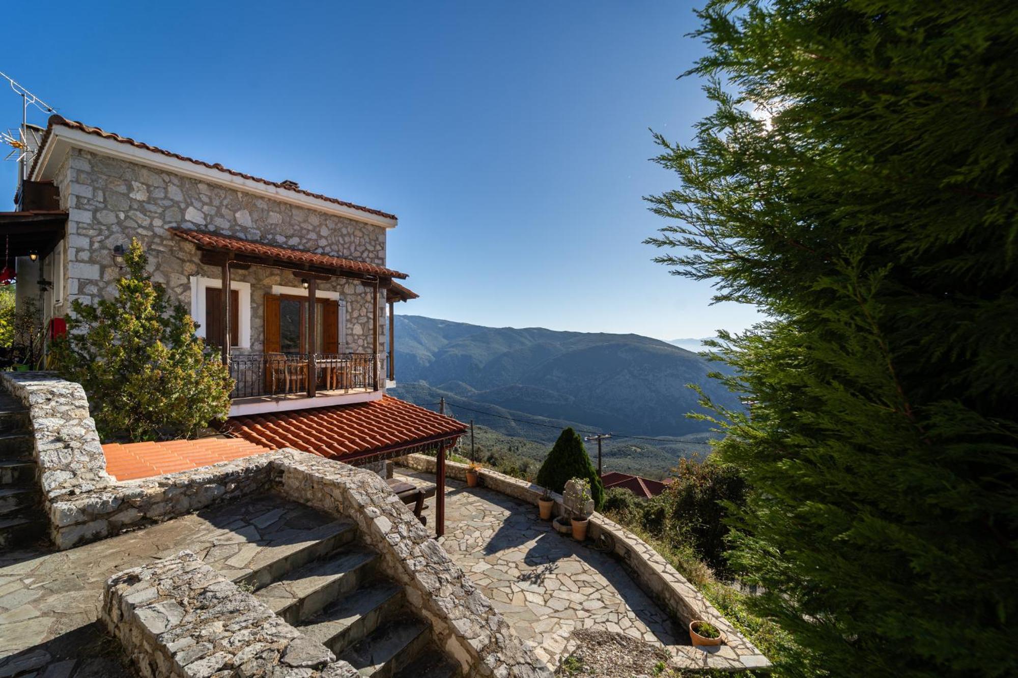 Rock Dandy Deluxe Chalet In Arachova - Delphi, Sauna, Prv Parking, Amazing View Εξωτερικό φωτογραφία