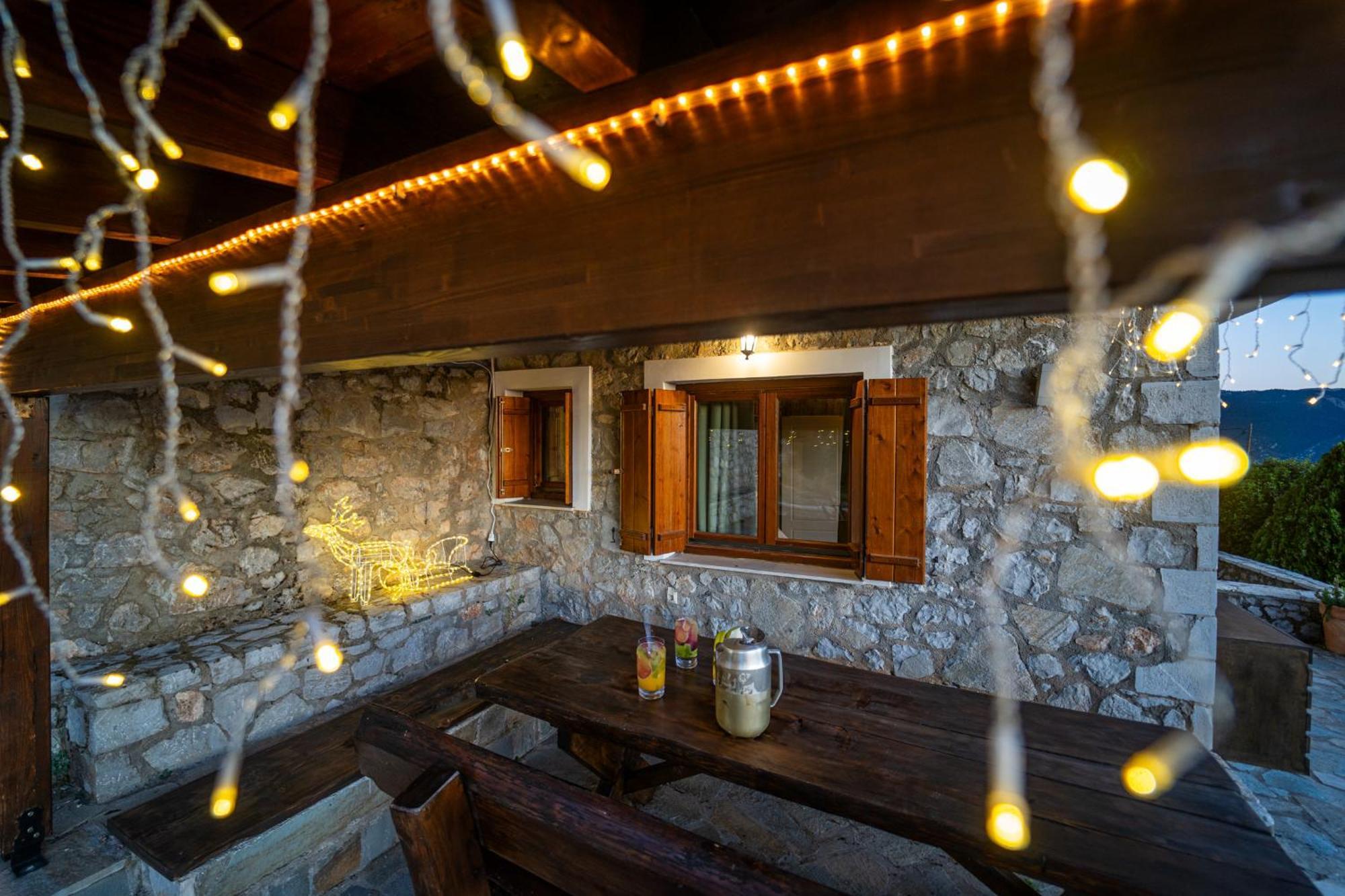 Rock Dandy Deluxe Chalet In Arachova - Delphi, Sauna, Prv Parking, Amazing View Εξωτερικό φωτογραφία
