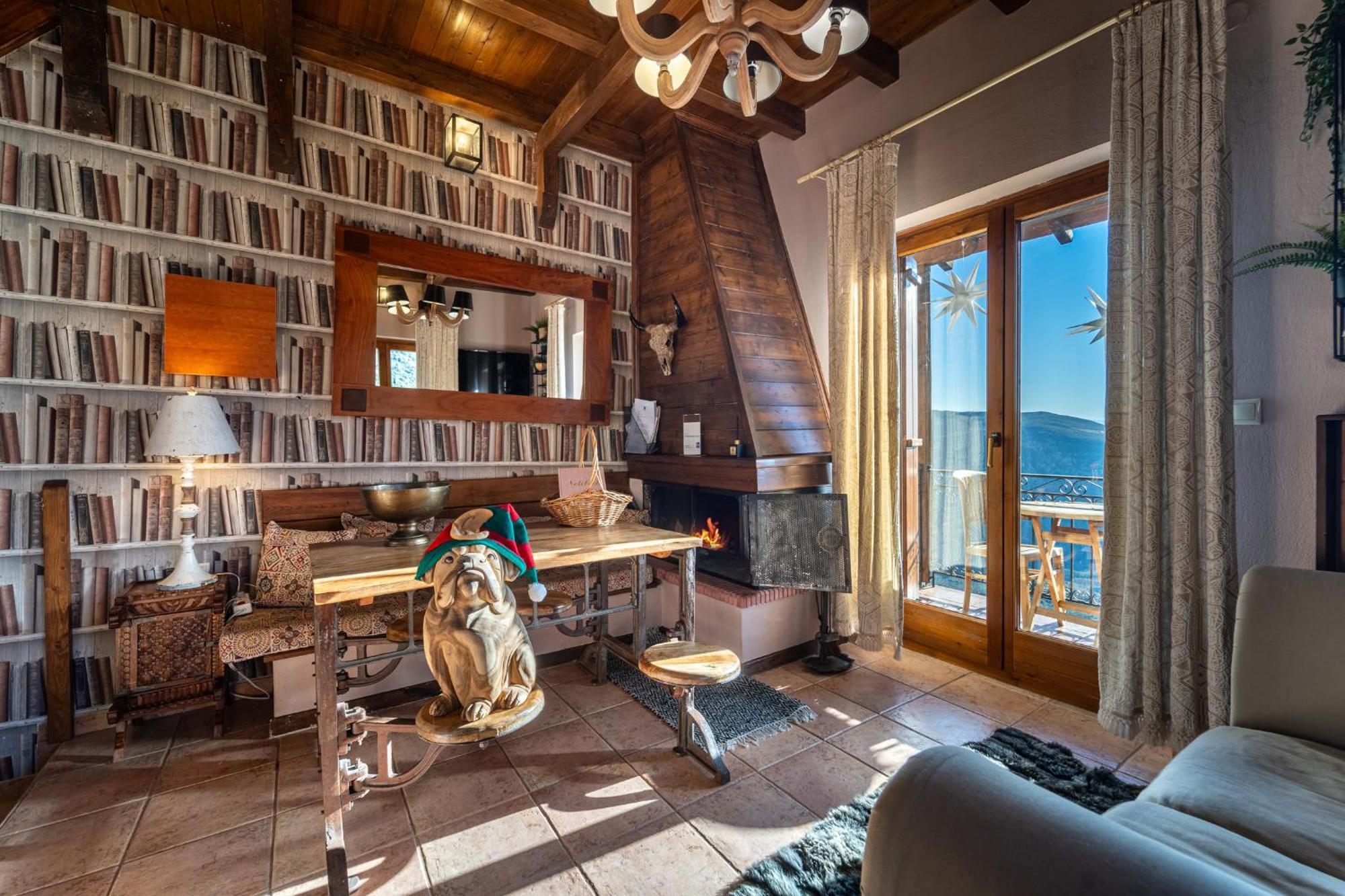 Rock Dandy Deluxe Chalet In Arachova - Delphi, Sauna, Prv Parking, Amazing View Εξωτερικό φωτογραφία