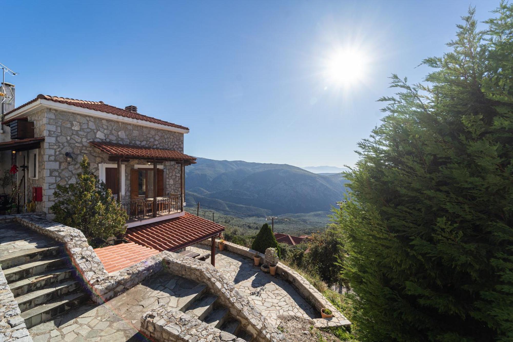 Rock Dandy Deluxe Chalet In Arachova - Delphi, Sauna, Prv Parking, Amazing View Εξωτερικό φωτογραφία