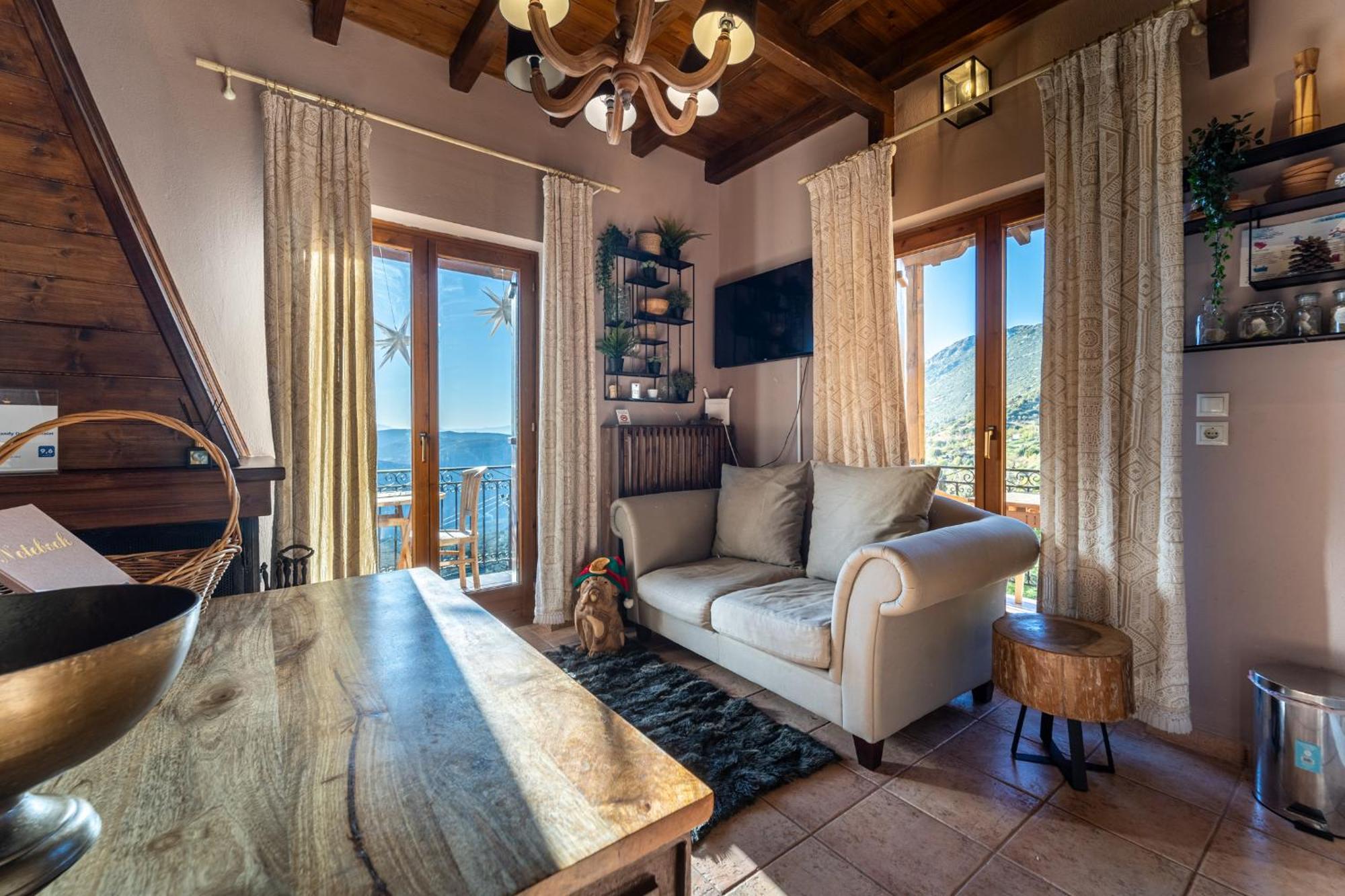 Rock Dandy Deluxe Chalet In Arachova - Delphi, Sauna, Prv Parking, Amazing View Εξωτερικό φωτογραφία