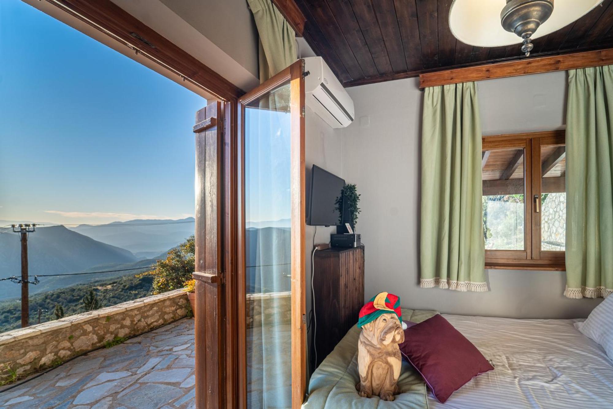 Rock Dandy Deluxe Chalet In Arachova - Delphi, Sauna, Prv Parking, Amazing View Εξωτερικό φωτογραφία