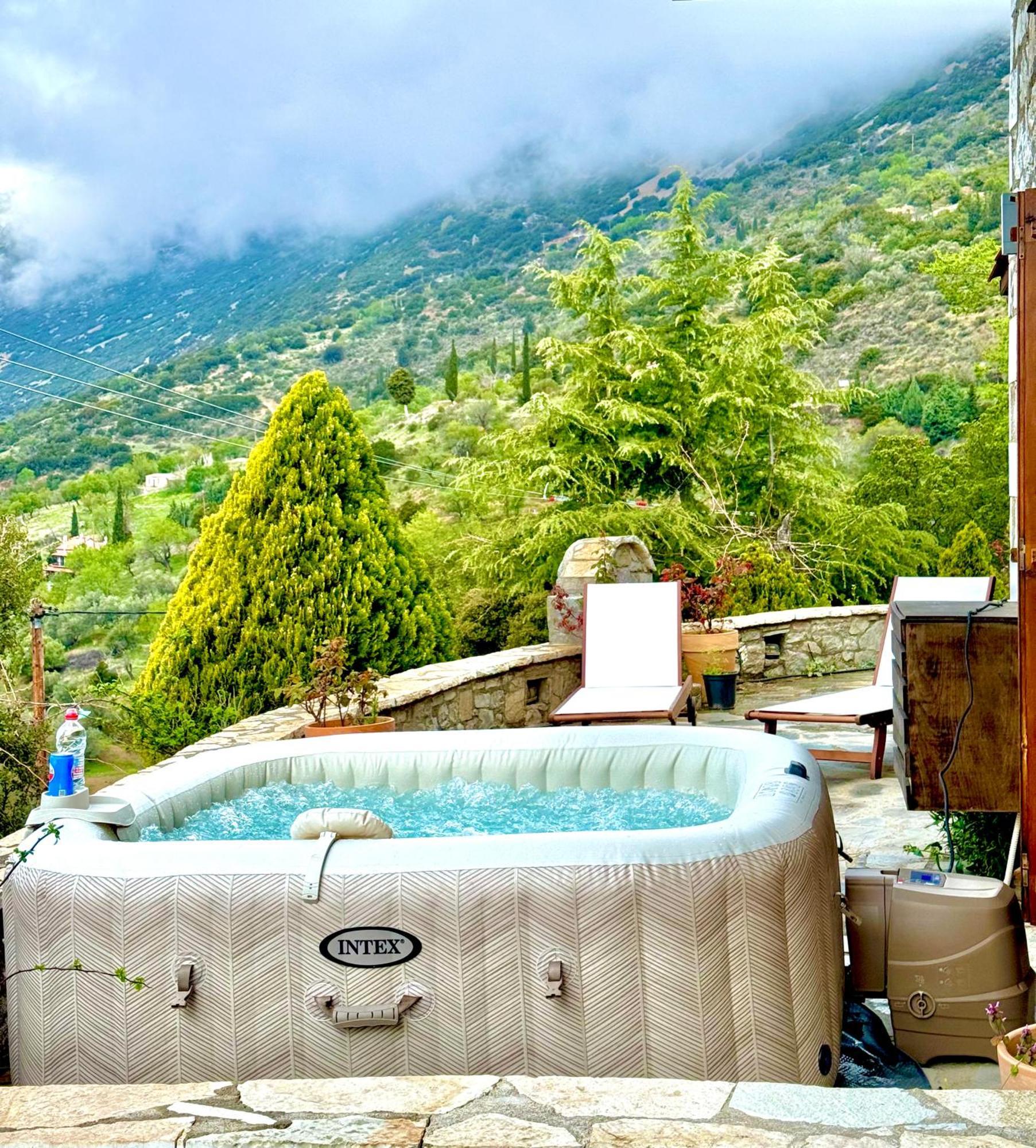 Rock Dandy Deluxe Chalet In Arachova - Delphi, Sauna, Prv Parking, Amazing View Εξωτερικό φωτογραφία