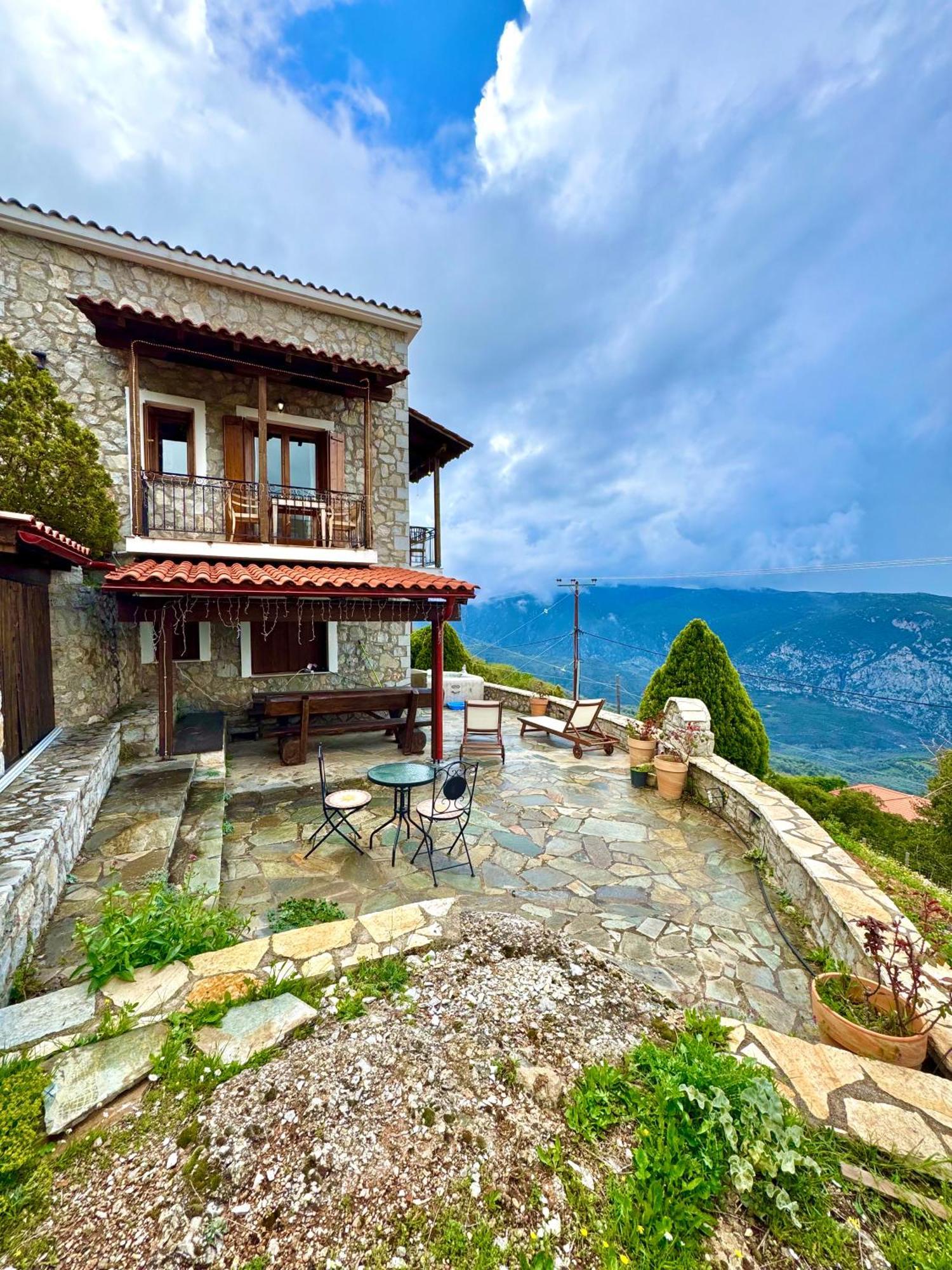 Rock Dandy Deluxe Chalet In Arachova - Delphi, Sauna, Prv Parking, Amazing View Εξωτερικό φωτογραφία